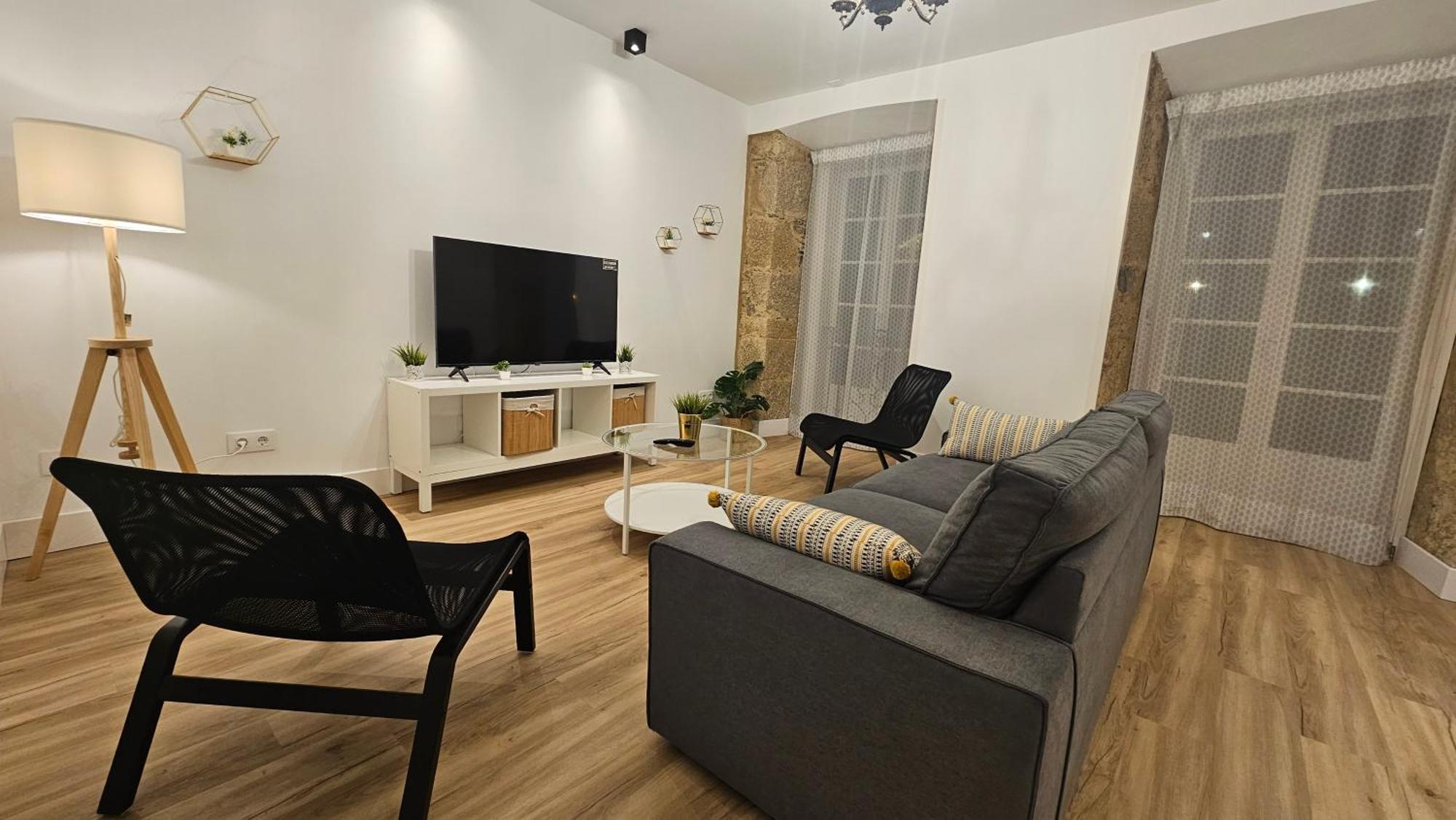 Apartamentos En El Centro - Plaza De Amboage - Wifi Ferrol Exteriör bild